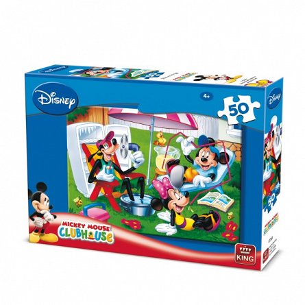 Puzzle Mickey si prietenii,50 pcs.2 mod.