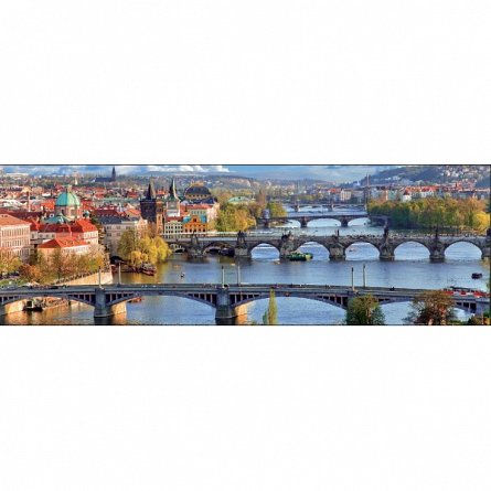Puzzle panoramic Praga, 1000 piese