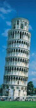 Puzzle panoramic Turnul din Pisa,1000pcs