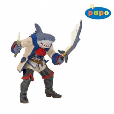 Figurina Papo,rechin mutant pirat