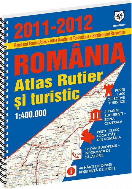 ROMANIA ATLAS RUTIER SI TURISTIC 2011-20