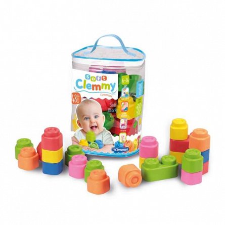 Set 48 cuburi, plasa, Clemmy