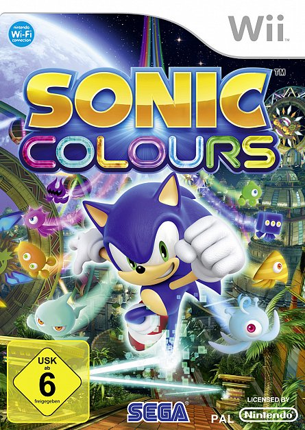 SONIC COLOURS WII