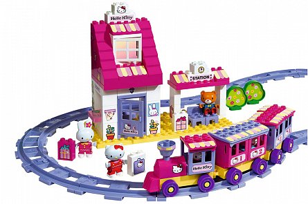 Hello Kitty-Cuburi statie de tren