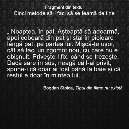 Tipul din filme nu exista