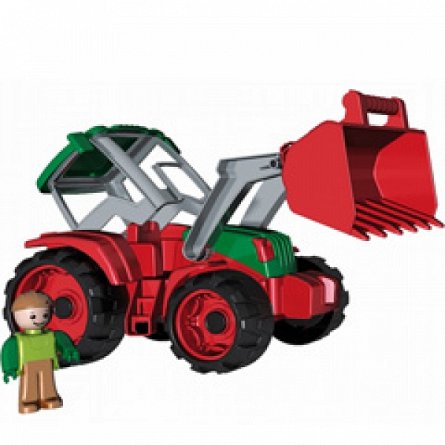 Tractor plastic, cu excavator, 29 cm
