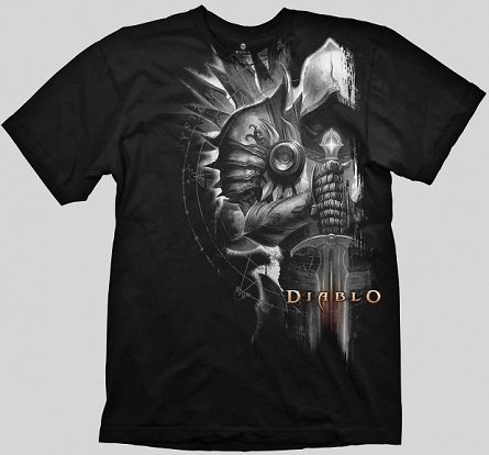 Diablo III T-Shirt - Tyrael , Black, L