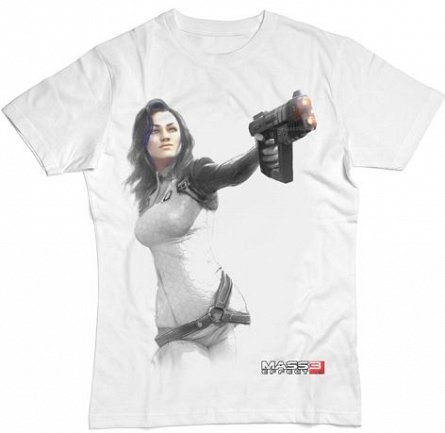ME 3 T-Shirt - Miranda 2, white,M