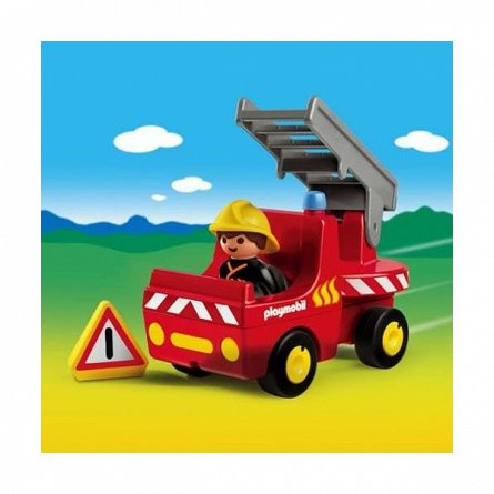 Playmobil-Vehicul de pompieri