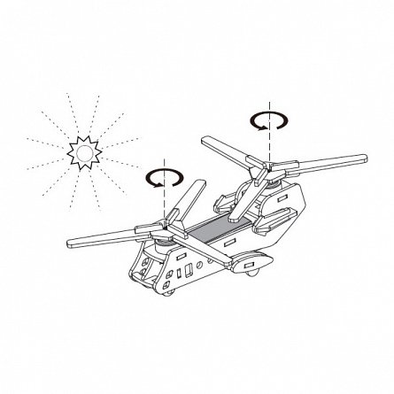 Puzzle 3D Elicopter