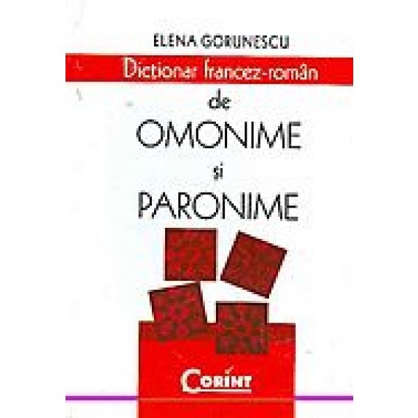 dictionar francez roman de omonime  pa de elena gorunescu diverta