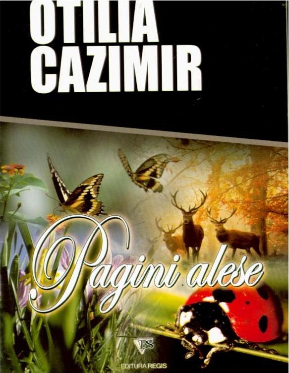 ?ara Mea De Otilia Cazimir PAGINI ALESE OTILIA CAZIMIR YSOI00051